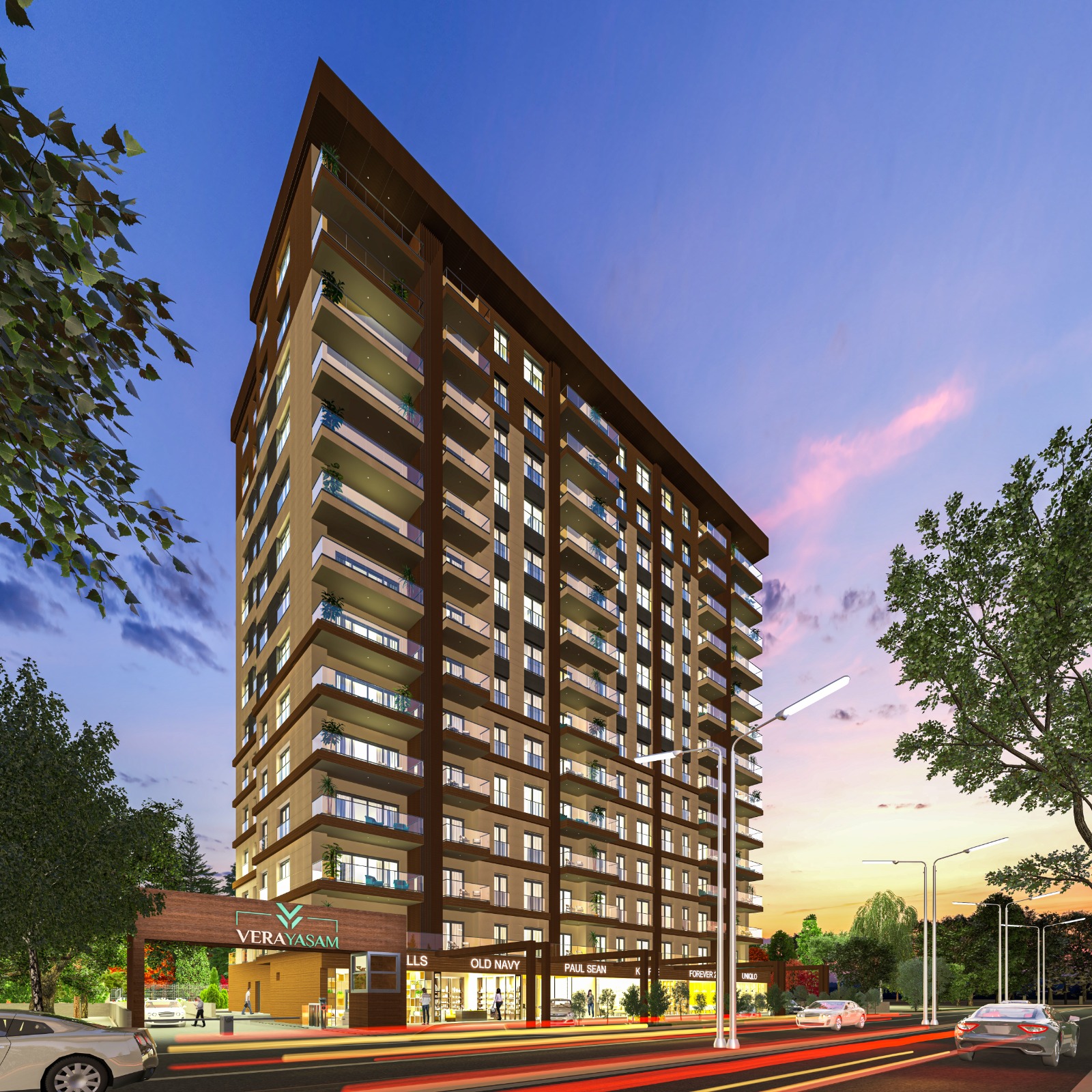 Apartments for sale near the tram station in Eyup Sultan Istanbul